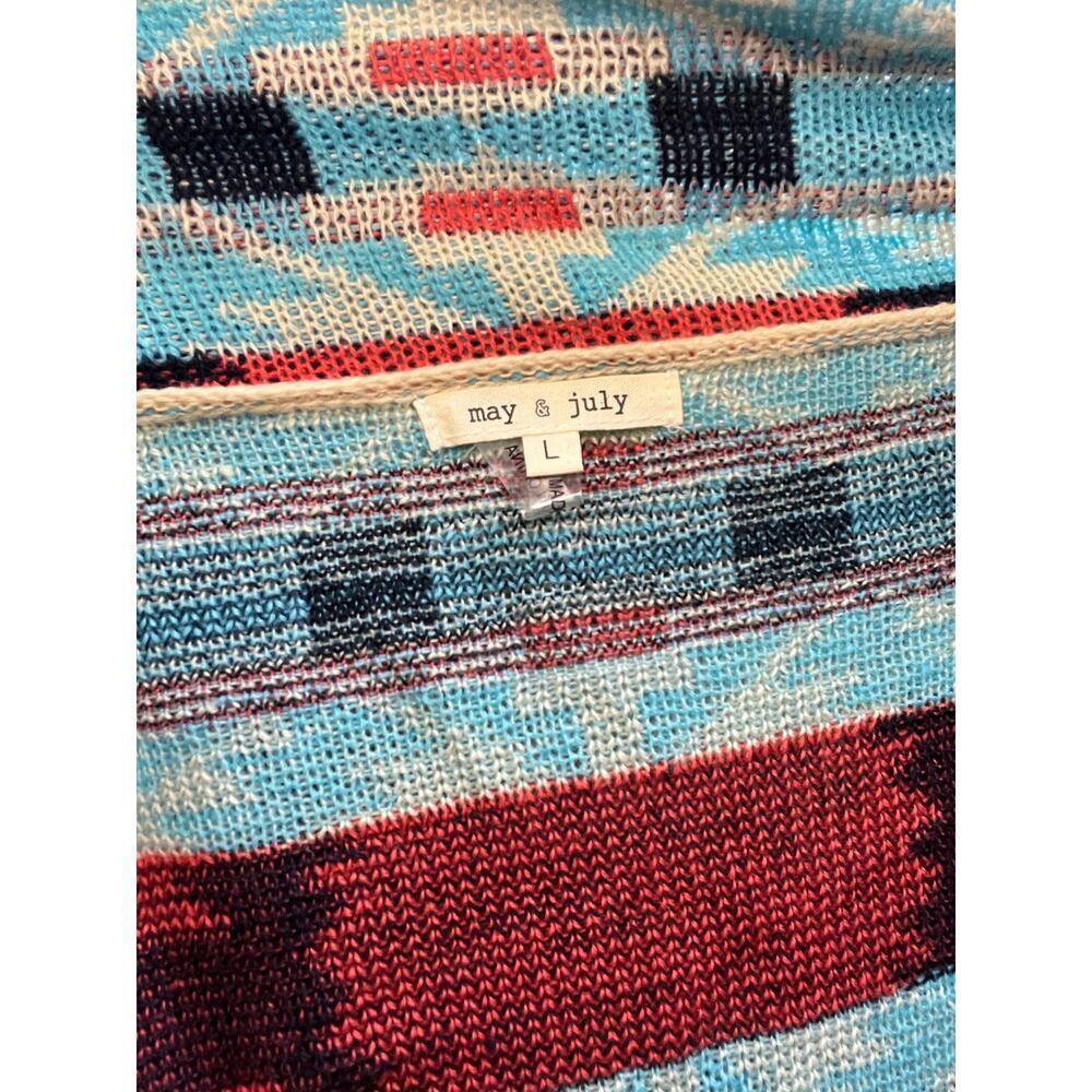 May & July Aztec Cardigan Large - Picture 4 of 4